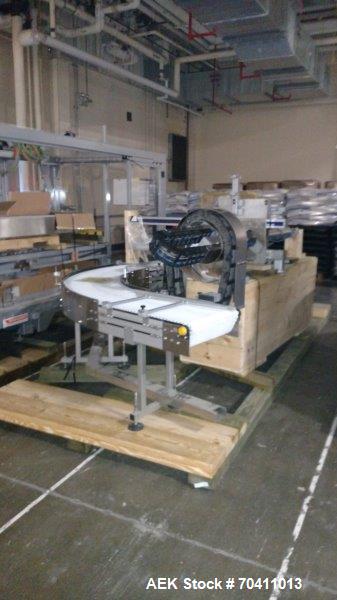 Used- Skinetta Pac-Systems PALTEQ 1400 Automatic Palletizer.