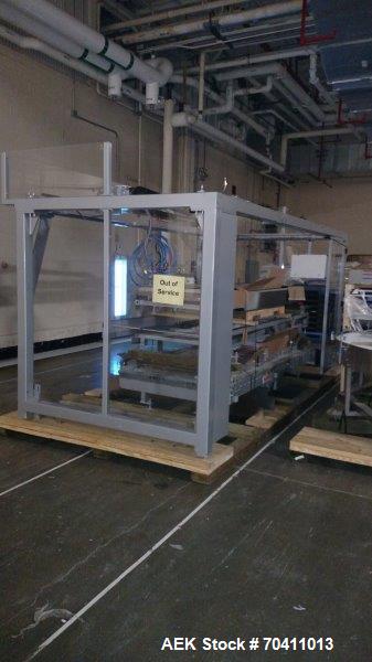 Used- Skinetta Pac-Systems PALTEQ 1400 Automatic Palletizer.