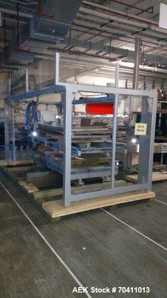 Used- Skinetta Pac-Systems PALTEQ 1400 Automatic Palletizer.