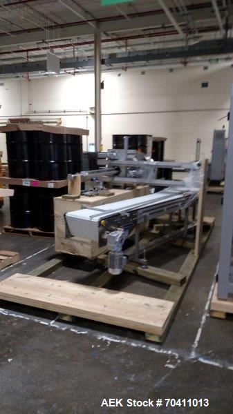 Used Skinetta Pac-Systems PALTEQ 1400 Automatic Palletizer.