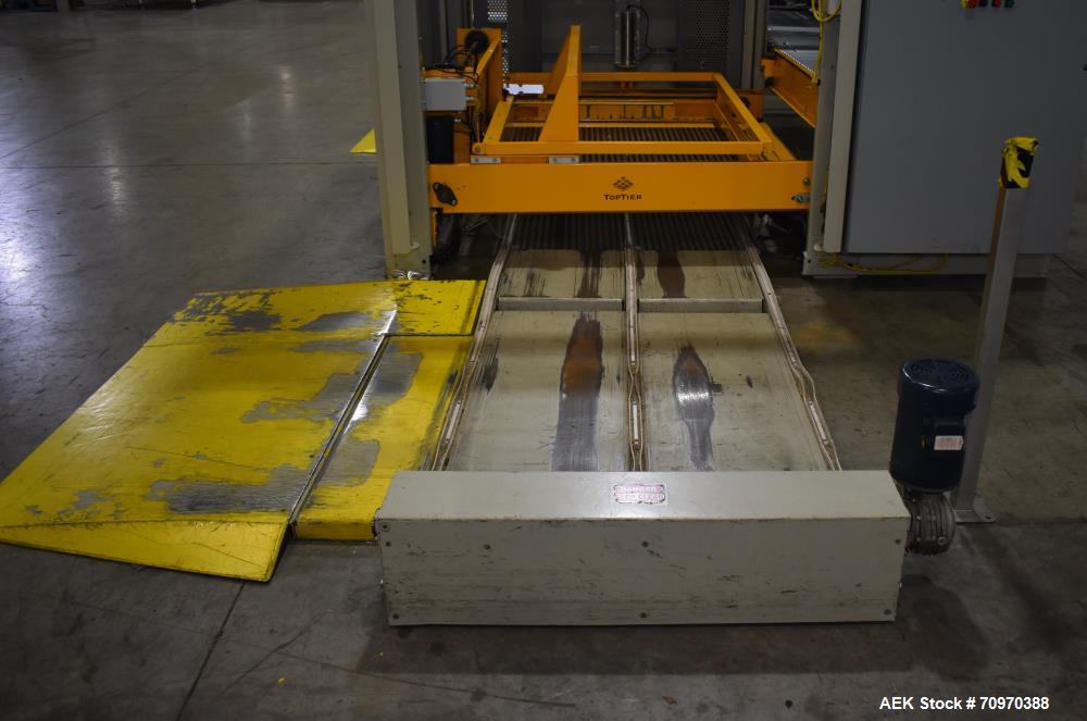 Top-Tier Low-Level Full Case Palletizer with Pallet Feeder