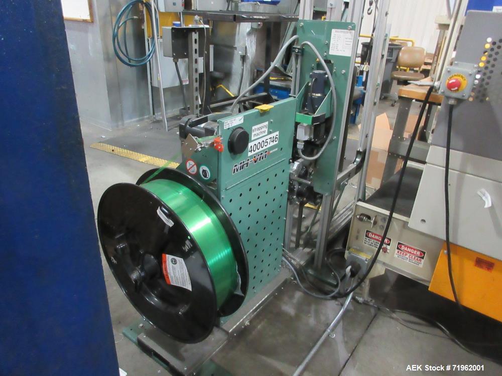 Used Top Tier Low Infeed Conventional Palletizer. Rates 1-3 Layers/ Min. Infeed height 23.0"60.0". Minimum case dimension 4.5". Maximum case dimension 29.0". Maximum case height 36.0". Minimum layer ...
