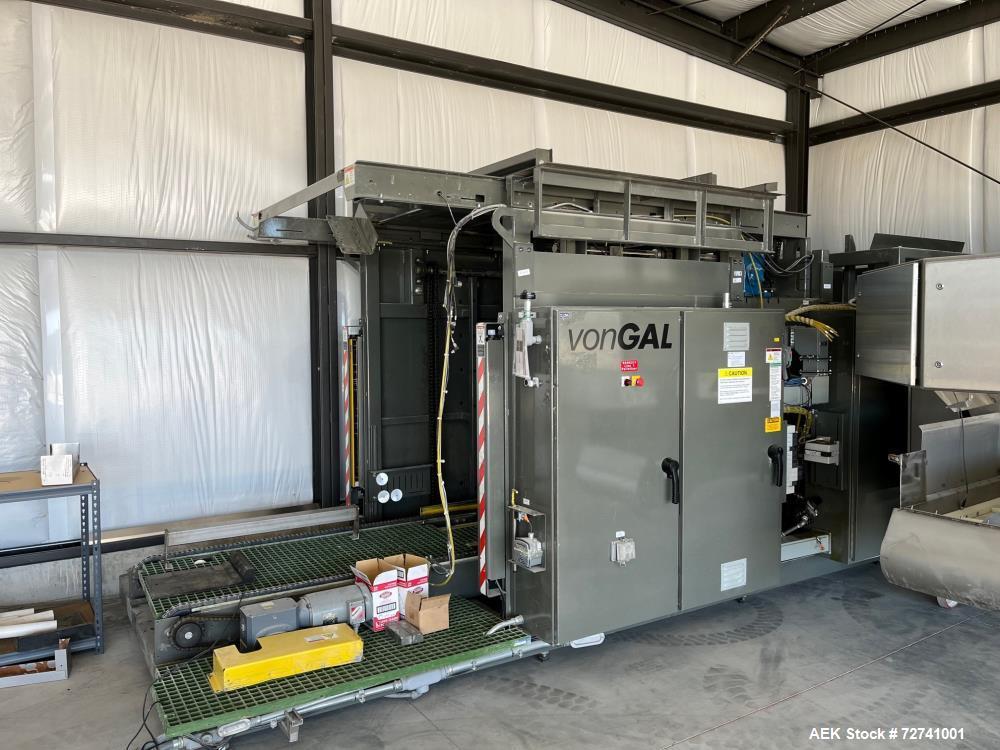 Used Von Gal Model SPLX MKII High Level Palletizer