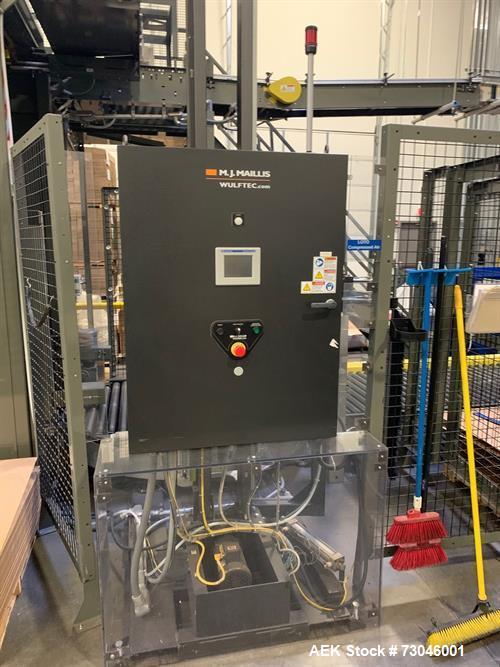 Used Von Gal Model SPLXC-2-4840-LH High Level Automatic Palletizer