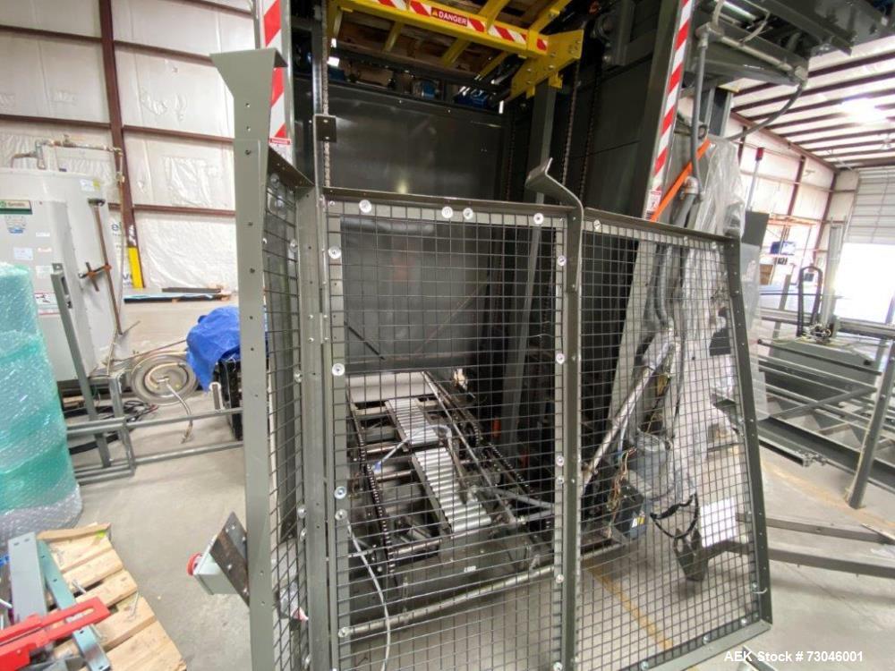 Used Von Gal Model SPLXC-2-4840-LH High Level Automatic Palletizer