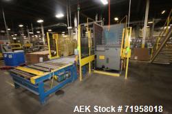 Used-Columbia Palletizer, M/N FL 500-LS, S/N YYMM-1603-1756, with Hydraulic Unit, with Double Door Control Panel, with Allen...