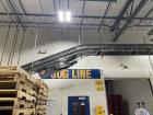 Used Alvey Series 780 Compact Automatic Full Case Palletizer. Capable of speeds up to 50 cases per minute. Includes pallet feeder, tier/slip sheet placer. Allen Bradley Compact Logix L326 PLC Control...