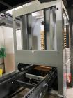 Used Alvey Series 780 Compact Automatic Full Case Palletizer. Capable of speeds up to 50 cases per minute. Includes pallet feeder, tier/slip sheet placer. Allen Bradley Compact Logix L326 PLC Control...