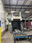 Used Alvey Series 780 Compact Automatic Full Case Palletizer. Capable of speeds up to 50 cases per minute. Includes pallet feeder, tier/slip sheet placer. Allen Bradley Compact Logix L326 PLC Control...