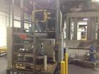 Used Alvey Model 800 Automatic Palletizer. Capable of speeds up to 75 cases per minute. Has Allen Bradley 5-20 PLC controls, last running 40 x 48 pallets. Has pallet feeder, compact design.