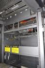 Used Alvey Model 800 Automatic Palletizer. Capable of speeds up to 75 cases per minute. Has Allen Bradley Micrologixs PLC controls, last running 40 x 48 pallets. Has pallet feeder, compact design.