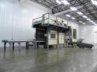 Pre-Owned Alvey 880 Case Palletizing System – Bi-Parting Stripper Plate, Painted Steel Frame