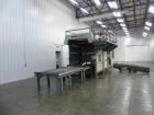 Pre-Owned Alvey 880 Case Palletizing System – Bi-Parting Stripper Plate, Painted Steel Frame