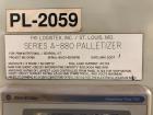Used Alvey Model 881 High Speed Case Palletizer