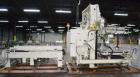 Used Columbia Machine Colmac 500 Low Level Case Palletizer, Model 500H-LRXS-AB-9002, Carbon Steel. Capable of 35 to 45 cases per minute depending on pattern. Capacity up to 24