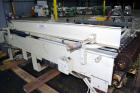 Used Columbia Machine Colmac 500 Low Level Case Palletizer, Model 500H-LRXS-AB-9002, Carbon Steel. Capable of 35 to 45 cases per minute depending on pattern. Capacity up to 24
