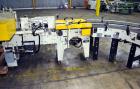 Used Columbia Machine Colmac 500 Low Level Case Palletizer, Model 500H-LRXS-AB-9002, Carbon Steel. Capable of 35 to 45 cases per minute depending on pattern. Capacity up to 24