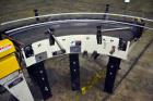 Used Columbia Machine Colmac 500 Low Level Case Palletizer, Model 500H-LRXS-AB-9002, Carbon Steel. Capable of 35 to 45 cases per minute depending on pattern. Capacity up to 24