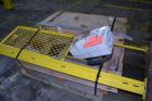 Used Columbia Machine Colmac 500 Low Level Case Palletizer, Model 500H-LRXS-AB-9002, Carbon Steel. Capable of 35 to 45 cases per minute depending on pattern. Capacity up to 24