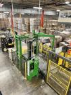 Used Columbia Full Case Floor Level Palletizer, Model FL100-LR-AB-0411. Include