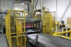 Used Columbia Model 610 Low Level Palletizer with Slip Sheet