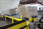 Used Columbia Model 610 Low Level Palletizer with Slip Sheet