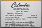 Columbia Model SP4000 High Level Compact Palletizer