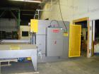 USED: Currie LLP-10 palletizer. It is set up on a columnar pattern 12 per layer, 4 layers high. Boxes were 12.875 long x 10.875 wide x 12.875 tall. It can be programmed on any new pattern for about $...