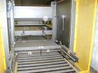 USED: Currie LLP-10 palletizer. It is set up on a columnar pattern 12 per layer, 4 layers high. Boxes were 12.875 long x 10.875 wide x 12.875 tall. It can be programmed on any new pattern for about $...