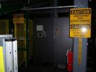 Used Goldco High Level Case Palletizer, Model L2025. Includes adjustable pallet dispenser for 36