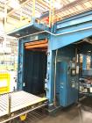 Used Lambert Material Handling 1200 Fully Automatic Bag Palletizer. Speeds up to 50 cases per minute based on layer pattern, load capacity 600 pounds per layer, Maximum load capacity 4000 at 70