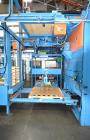Used Lambert Material Handling 1200 Fully Automatic Bag Palletizer. Speeds up to 50 cases per minute based on layer pattern, load capacity 600 pounds per layer, Maximum load capacity 4000 at 70