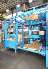 Used Lambert Material Handling 1200 Fully Automatic Bag Palletizer. Speeds up to 50 cases per minute based on layer pattern, load capacity 600 pounds per layer, Maximum load capacity 4000 at 70