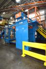 Used Lambert Material Handling 1200 Fully Automatic Bag Palletizer. Speeds up to 50 cases per minute based on layer pattern, load capacity 600 pounds per layer, Maximum load capacity 4000 at 70