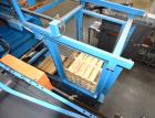 Used Lambert Material Handling 1200 Fully Automatic Bag Palletizer. Speeds up to 50 cases per minute based on layer pattern, load capacity 600 pounds per layer, Maximum load capacity 4000 at 70