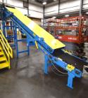 Used Lambert Material Handling 1200 Fully Automatic Bag Palletizer. Speeds up to 50 cases per minute based on layer pattern, load capacity 600 pounds per layer, Maximum load capacity 4000 at 70