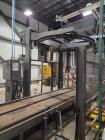 Used Nortech (Tishma) High-Level Full Case Palletizing System with Automatic Pallet Feed & Integrated Wrapper