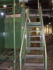 Used OMS Bulk Bottle Palletizer, Model BKP-108-1015-1. Semi-automatic PET bottle palletizer set for 44