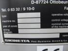 Used Skinetta Pac-Systems PALTEQ 1400 Automatic Palletizer.