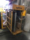Used Top Tier Low Infeed Conventional Palletizer. Rates 1-3 Layers/ Min. Infeed height 23.0