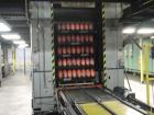 Used Wyard High Speed Palletizer, Model MAX02. Last running at speeds of 155 cases per minute. Has Allen Bradley SLC 5/02 controller. Can run pallets from 36 x 36 to 48 x 48. Last running 12 pack, 24...