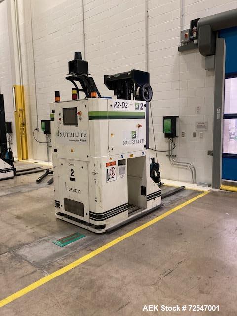 Used- Dematic AGV Automatic Guide Vehicle System