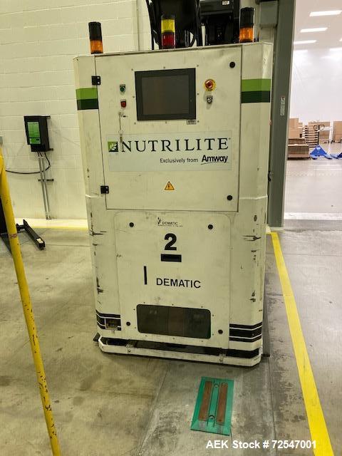 Used- Dematic AGV Automatic Guide Vehicle System