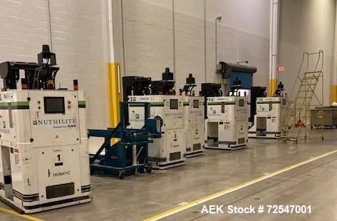 Used Dematic AGV Automatic Guide Vehicle System