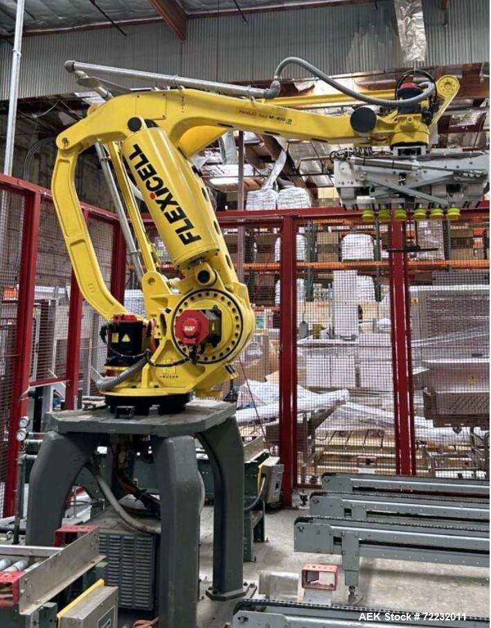 Used Fanuc M-410iB/160 Palletizing Robot | 160kg Heavy-Duty 4-Axis Industrial Robot