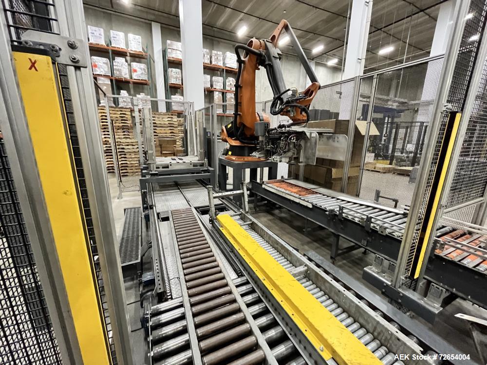 Used Kuka Model KR180PA-2 Robotic Palletizer
