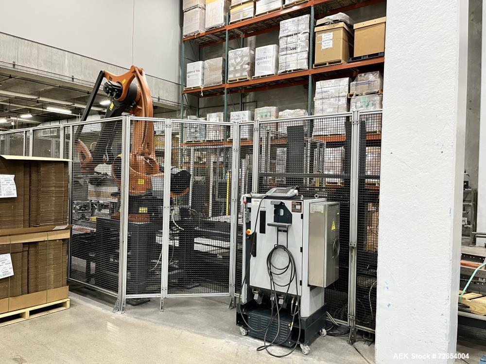 Used Kuka Model KR180PA-2 Robotic Palletizer