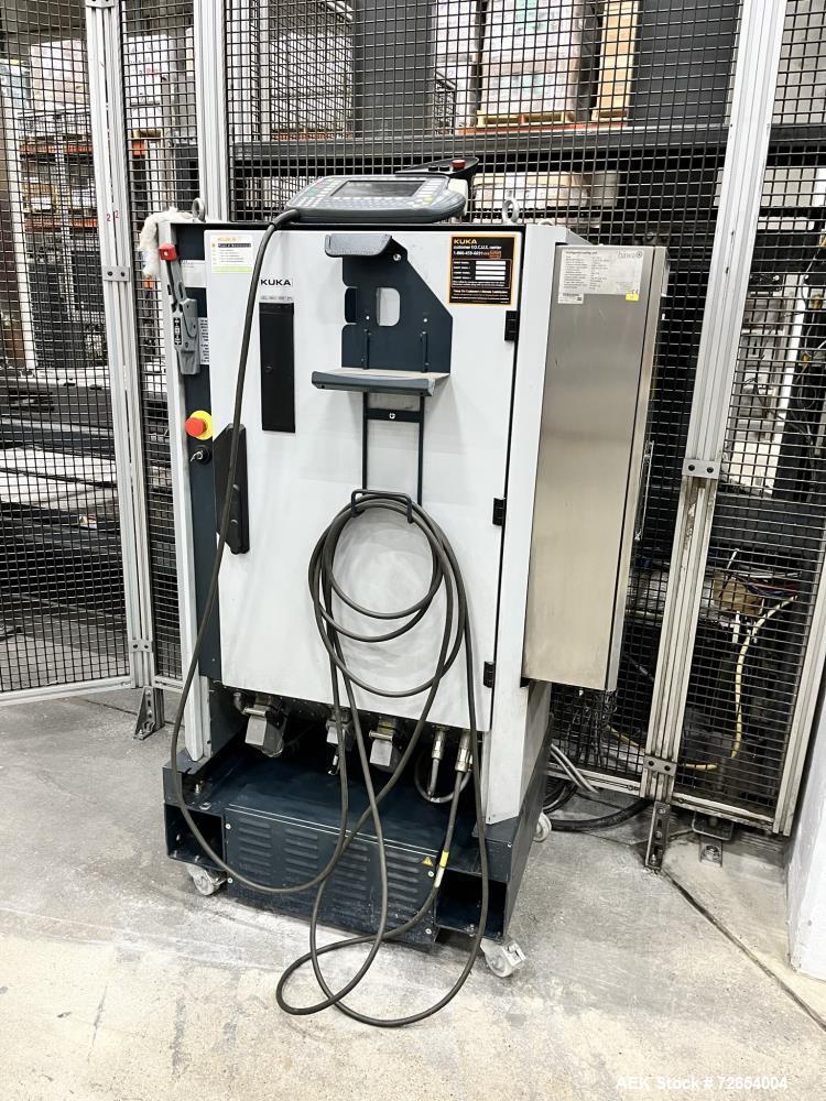 Used Kuka Model KR180PA-2 Robotic Palletizer