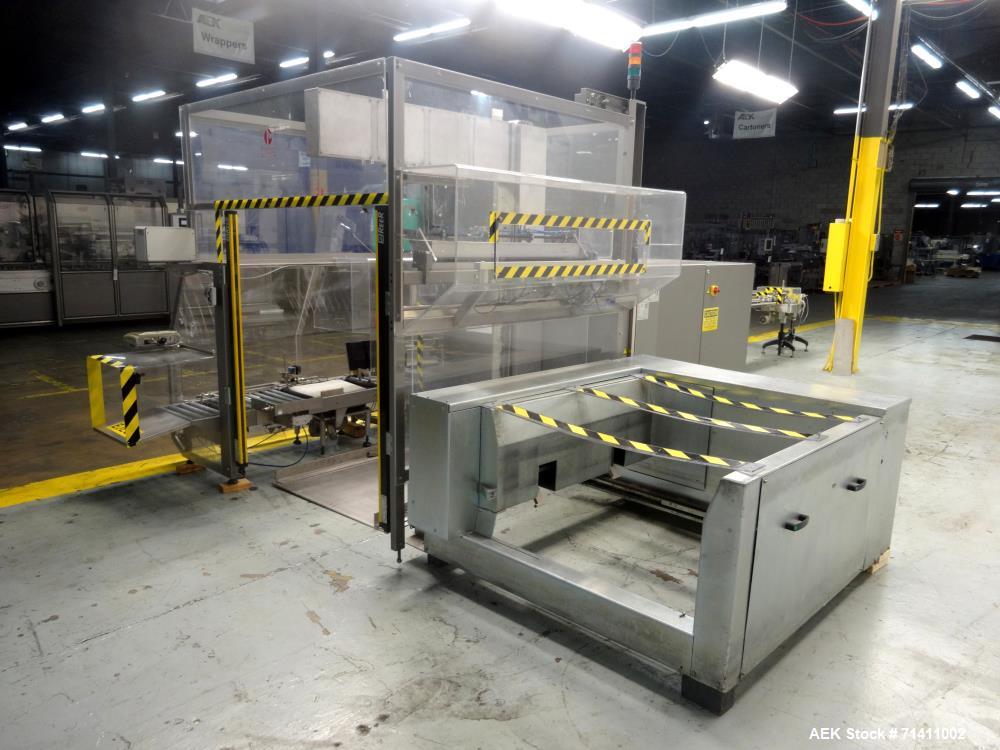 Used Marchesini Model MCP840 Combination Case Packer and Palletizer