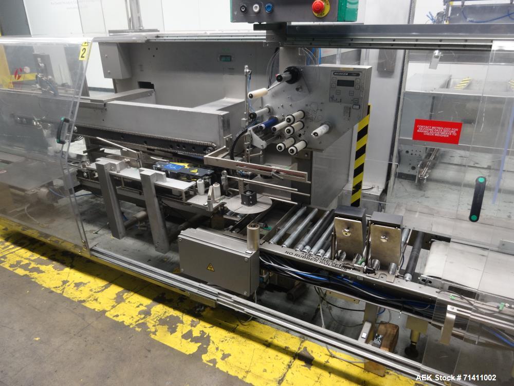 Used Marchesini Model MCP840 Combination Case Packer and Palletizer